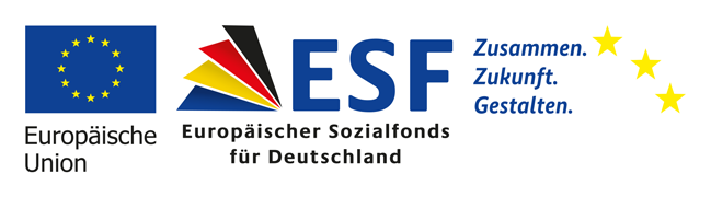 logo eu esf zusammen zukunft gestalten